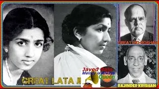 LATA JI-Film-TAKSAAL-1956-Dil Bhi Tera Hum Bhi Tere-[ Better Audio Sound From 78 RPM ]2