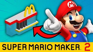 MARIO geht zu MC DONALDS?! - Super Mario Maker 2 #shorts