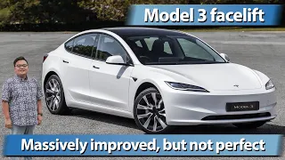 Tesla Model 3 Highland facelift review - massively improved, but not perfect