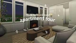 bloxburg apartment tour + build hacks౨ৎ
