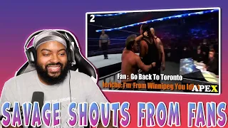 WWE Top 20 Savage Shouts from The Fans (Reaction)