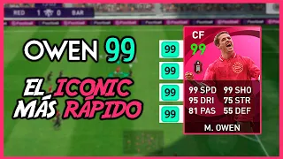 REVIEW de OWEN ICONIC MOMENT *99* | PES 2021 Mobile | Rabanillo