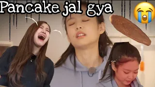 Pancake jal gya 😭 ||Black pink hindi dubbing||@BLACKPINK