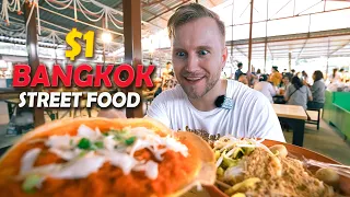 1$ Street Food in Bangkok / Floating Market in Thailand / Relaxing Thai Food Tour 2022