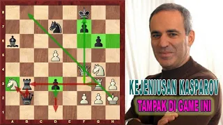 Garry Kasparov  vs Anatoly Karpov   TAKTIK SUPER BRILIAN