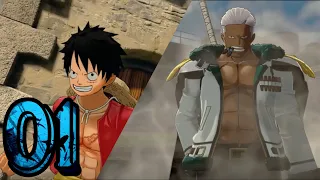 One Piece World Seeker Main Story (PS4 Slim) Part 1 Gameplay + Introduction