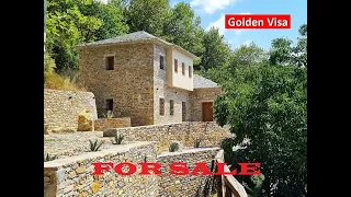 FOR SALE GORGEOUS STONE MADE NEWLY BUILD DETACHED HOUSE IN PELION-ΠΩΛΕΙΤΑΙ ΠΕΤΡΙΝΗ ΟΙΚΙΑ ΣΤΟ ΠΗΛΙΟ