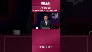 정준희, 100분토론 엔딩 멘트