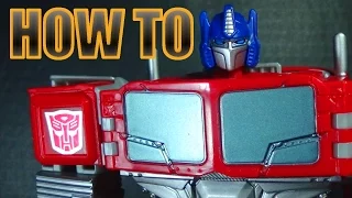 HOW TO: Transformers Generations Combiner Wars OPTIMUS PRIME