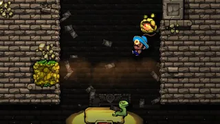 Low% Hell Distance PB (5-2) | Spelunky HD