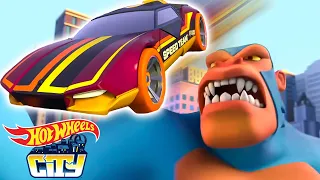 Πρόβλημα στην Πόλη των Hot Wheels;! Εντυπωσιακές Περιπέτειες Κινουμένων Σχεδίων! 🤯