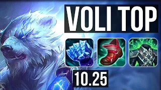 VOLIBEAR vs TRYNDAMERE (TOP) | 7/1/5, 66% winrate | NA Grandmaster | v10.25