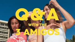 Q&A with the 3 Amigos, Part 3. Monyca Eleogram, Kelia Moniz & Bruna Schmitz #OnTheBeach