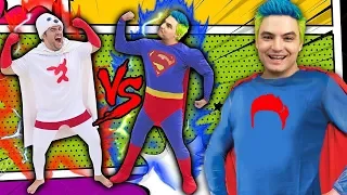 SUPER FOCA VS SUPER HOMEM - LUCCAS NETO É O HERÓI MAIS FORTE? [+10]