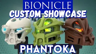 Toa Phantoka Mask Revamps! (Bionicle Custom Showcase #3)