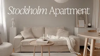 1500$ Minimalist Apartment Tour | Our Cozy Home in Stockholm