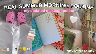 my REAL summer morning routine