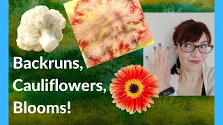 Most Common Watercolor Mistakes (Backruns, Cauliflowers & Blooms!)