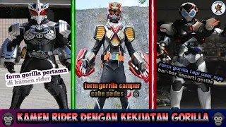 Kamen Rider dengan Motif Form Gorilla 🦍🐒