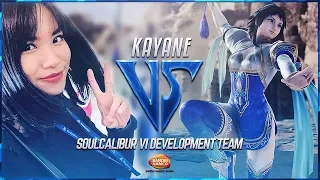 Kayane VS SoulCalibur VI Development Team @ Bandai Namco Japan !