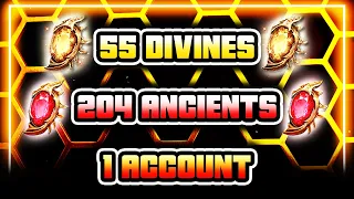 Craziest Summons Ever. 1 Viewer, 204 Ancients, 55 Divines. Immeasurable Luck. ⁂ Watcher of Realms