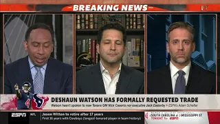 First Take | Adam Schefter "Houston has a Problem with Deshaun Watson" | 1-28-21