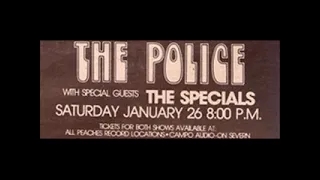 THE POLICE - Message in a Bottle (New Orleans January 26, 1980 USA) (AUDIO FROM MASTER TAPE)