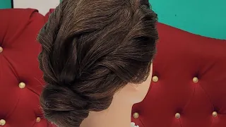 쉽고 빠른 업스타일  한복머리 웨딩헤어 💕 Wedding hair ウェディングヘア