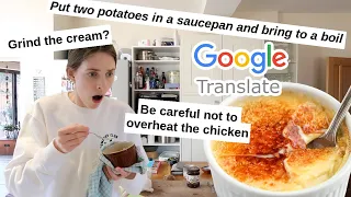 Can I Make A Recipe That’s Been Translated 20 Times?// Crème Brûlée