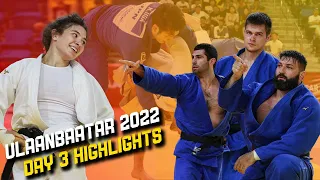 Judo Ulaanbaatar Grand Slam 2022 DAY 3 Highlights