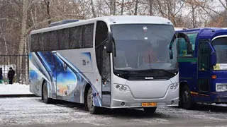 автобус Scania OmniExpress 360 АВ 086 72 маршрут 555 Тобольск