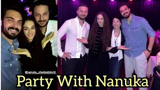 Halil Ibrahim Ceyhan Nanuka Stambolishvili In Night Party