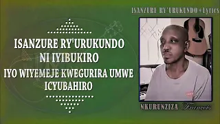 Isanzure ry'urukundo: Nkurunziza François.