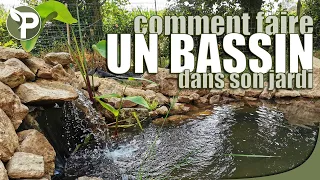 COMMENT faire un BASSIN dans son jardin - Biodiversité