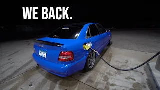 BUILDING A 800WHP B5 S4: PT. 3 - First Start + DYNO TUNING!