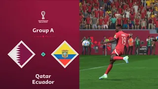 [Highlights] Qatar vs Ecuador | Almoez Ali | World Cup Qatar 2022 | PS5™ [4k60fps] [UltimateDiffic.]