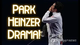 Dramatic Epee Bout between Park (KOR) and Heinzer (SUI) - Match Analysis!