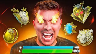 PEGUEI TODOS MEDALHÕES MÍTICOS NO FORTNITE!