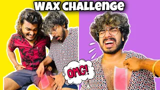 FULL BODY WAX CHALLENGE 😅