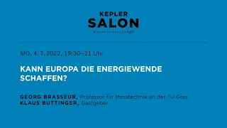 Kepler Salon: KANN EUROPA DIE ENERGIEWENDE SCHAFFEN?