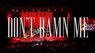 Slash - Don't Damn Me Live (2024, CDMX)