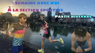 Une semaine avec moi dans ma section sportive !! Partie Hivernale ❄️