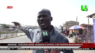 Awoshie-Pokuase Road: Residents Appeal For Proper Maintenance