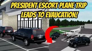 Greenville, Wisc Roblox l President Plane Trip FIRE Evacuation Roleplay