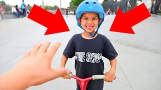 MIND-BLOWING 6 YEAR OLD SCOOTER KID!