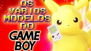 Todos os Modelos do Nintendo Game Boy (Qual o melhor GB?) (Curiosidades dos Games / Jogos / Análise)