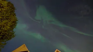 Aurora Borealis Real Speed Video 4K