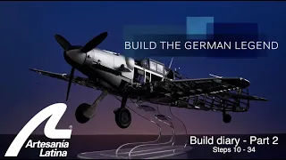 #BuildDiary | Official Messerschmitt BF109 G Build Diary (Chapter 2) | Artesanía Latina