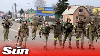 Ukrainian army prepares for potential Russian advance on Kyiv