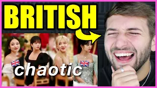 blackpink being a mess at buckingham palace Reaction!